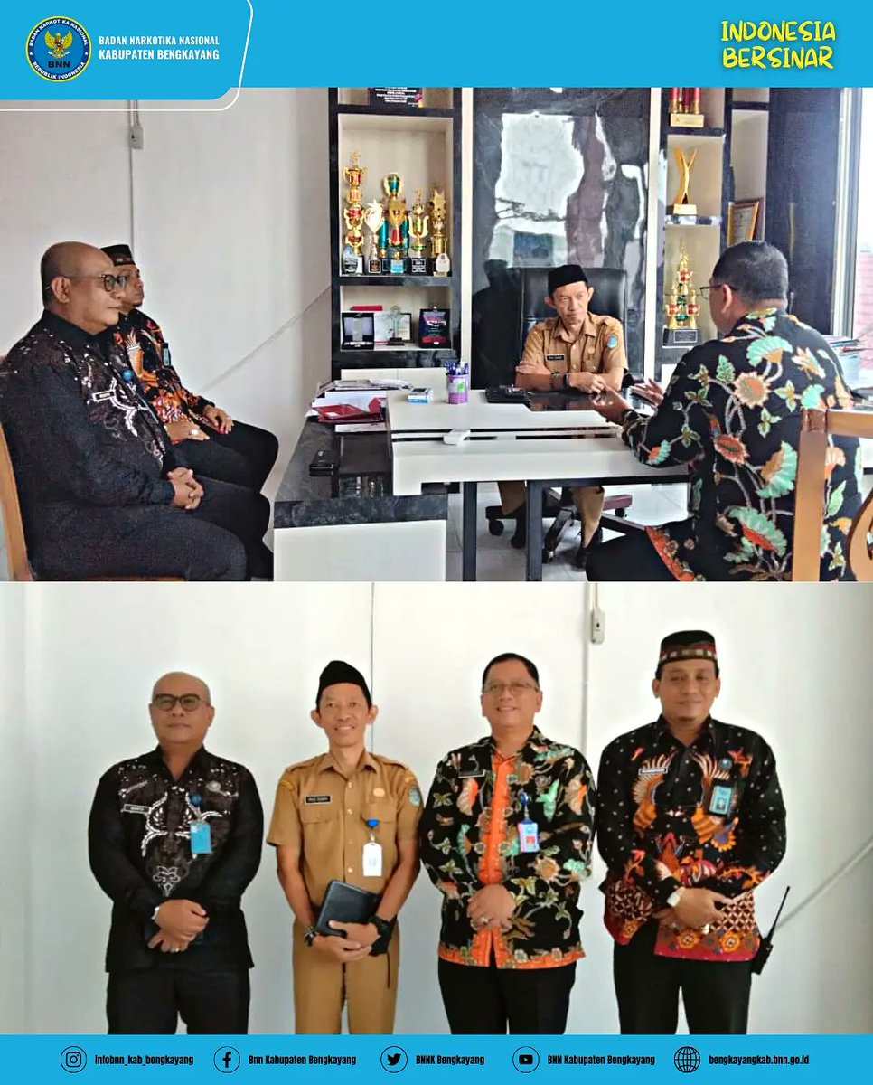 BengkayangBnnk's tweet photo. Sinergitas dan Koordinasi Pelaksanaan Program P4GN dan Program IPWL dengan Dinas Kesehatan Kabupaten Landak
@INFOBNN
@info_bnnpkalbar
#indonesiabersinar
#ipwl
#p4gn https://t.co/EtemY5eGkh