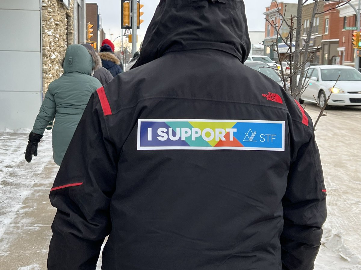 Standing up for public education funding in Saskatchewan.  Northeast teachers braving the cold for their job action.  #ISupportSTF <a href="/SaskTeachersFed/">Saskatchewan Teachers' Federation</a> <a href="/neteachers/">NETA</a>