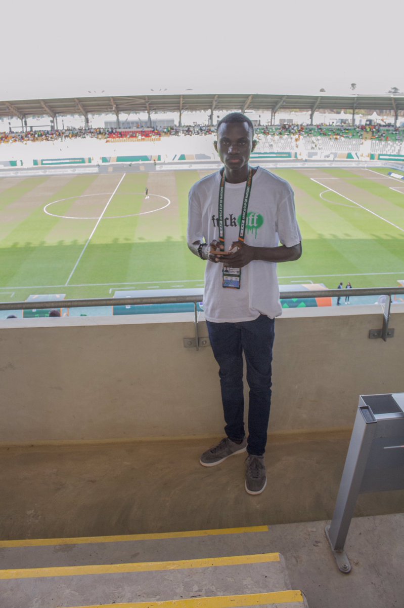 Akwaba Africa! 

I am over the moon to live this childhood dream. I can't find the words still which best describe this feeling. 

My debut #AFCON2023 coverage was a special one. 

Thank you to all those who supported me in this journey. I'm forever grateful. Alhamdulillah! 🙏🏽