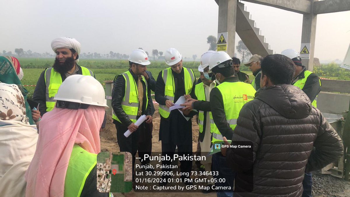 PRMSC_Official's tweet image. Mr. Asadullah,  the Project Director of PRSWSSP, visited construction sites in villages (Sochan, Dhaku Chishti &amp;amp; Arifabad) of Tehsil Pakpatan to check the civil work progress.

#PRMSC #lgcd #pakpatan #punjab #Pakistan