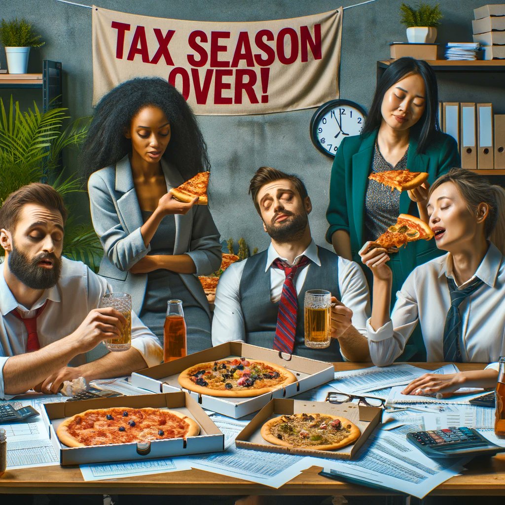 vimalcpa's tweet image. 🚀 Fellow bean counters, it's crunch time! 💼📈

Ready for late nights, endless coffee, and balancing those books like a pro. 💪☕

And don't forget the best part - post-tax season pizza parties! 🍕🎉

Here's to a successful season and those delicious victory slices!

#TaxTwitter…
