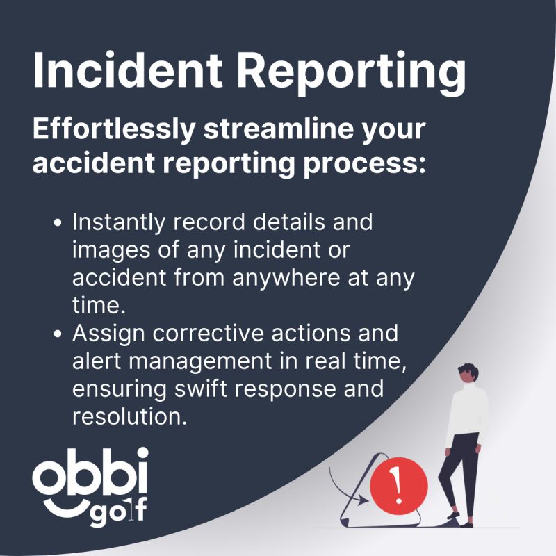 ⛳ Elevate Your Incident Reporting🚨

Effortlessly streamline your accident reporting process with Obbi

Read more👉 obbi.golf/feature/incide…

#Obbi #IncidentReporting #GolfManagement #SafetyFirst 🚀