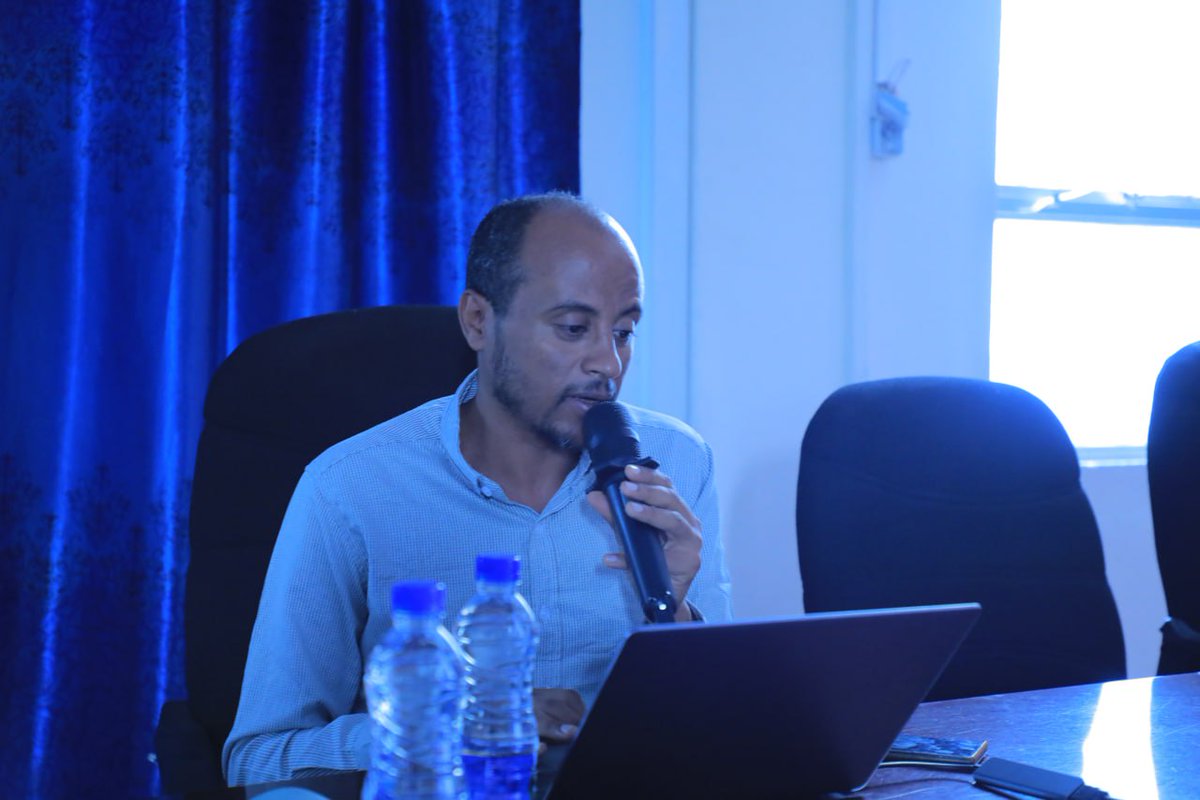 DDUniv's tweet photo. ድሬዳዋ ዩኒቨርሲቲ የ2016 ግማሽ ዓመት እቅድ አፈፃፀም ሪፖርት ላይ ውይይት ተደረገበት፡፡ https://t.co/8z1DHZJVCZ