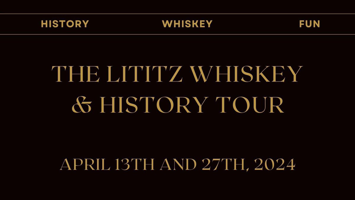 LititzMuseum's tweet photo. Our March Whiskey &amp; History tours are now sold out….BUT plenty of tickets are still available April through October. Grab yours today! 
 https://t.co/klosRl5Lmp https://t.co/xbkpavvtBJ