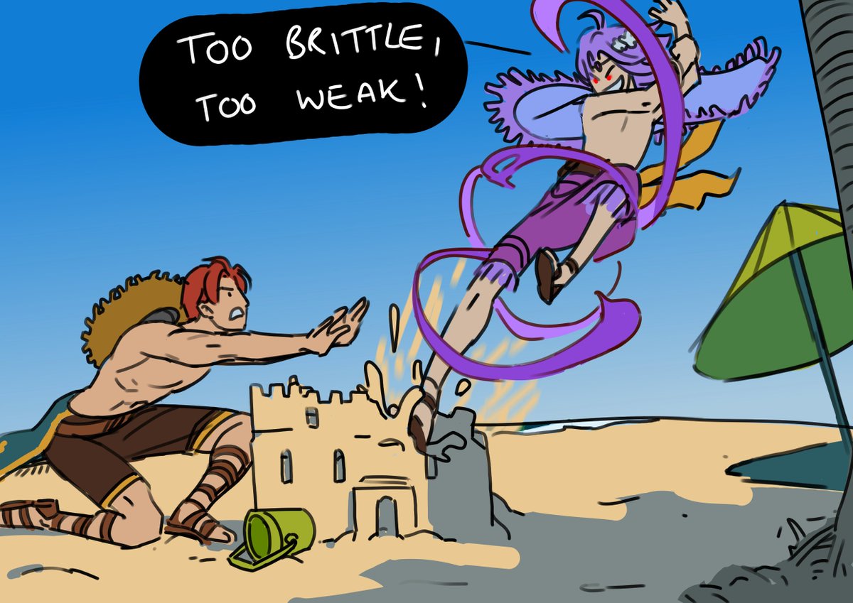 ShapeForest's tweet photo. CYL 2/7: The Fall of Renais Sandcastle

#SupportingLyon #FEChoose #ChooseYourLyons https://t.co/Q5tVcnSFb6