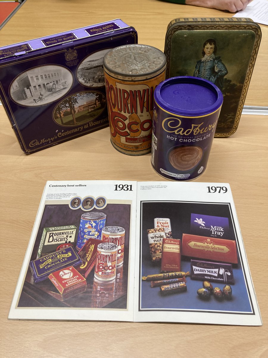 The #Bournville #MemoryCafe at St Francis Centre returned last Wednesday with a free, drop-in session delivered by the #BVT #Heritage team.
We explored the history of drinking chocolate, inspired by John Cadbury's grocers shop in Bull Street.
#WellbeingWednesdays #sellymanor