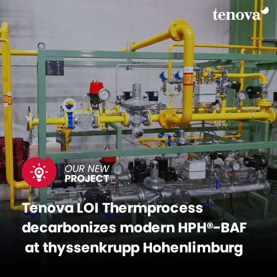 🙌Proud of @TenovaLOI for achieving the world’s first CO2-neutral heat treatment of precision strip in an Ultra Low NOx HPH®-flameless Bell-type Annealing Plant in a cooperation project with @thyssenkrupp. Another milestone in steel #decarbonization! 👉tenova.com/technologies/h…