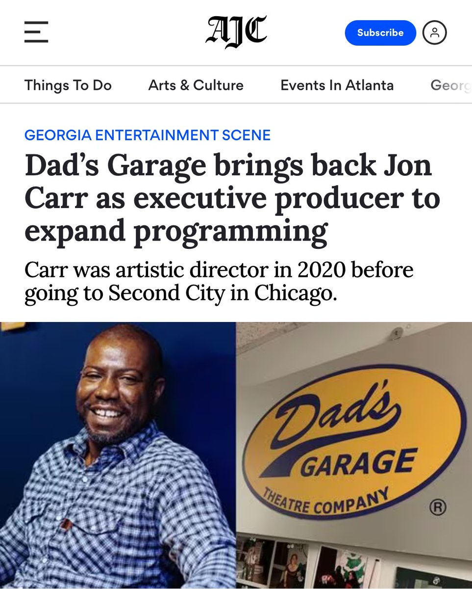 Dad's Garage Theatre Co. tweet media