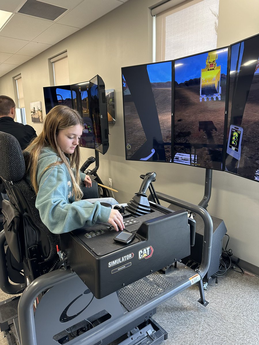 Watching the students from <a href="/Boone_County/">Boone County Schools</a> learning slope using elevation.  Working on blueprint design and parking lot space. <a href="/RieglerBlacktop/">Riegler Blacktop</a> just a great partnership for our students. PoG collaboration and Communication! <a href="/JimDetwiler1/">Dr. Jim Detwiler</a> <a href="/KristaDecker03/">Krista Decker</a> <a href="/TinaWithorn/">Tina Withorn</a>