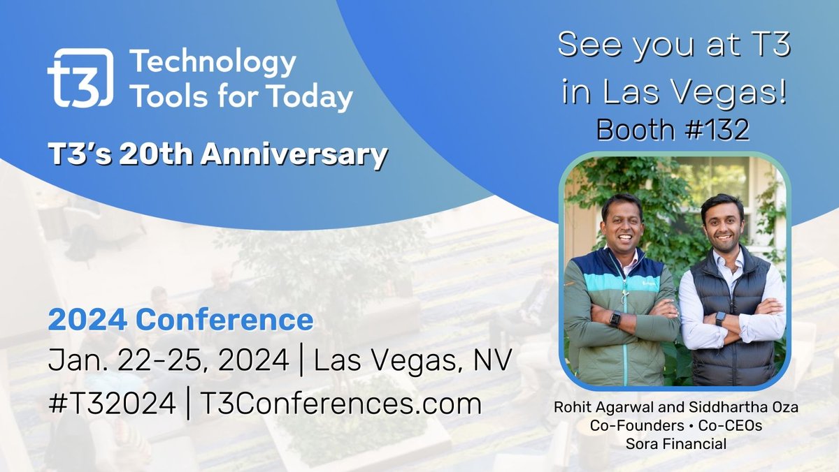 We are looking forward to the @t3techhub conference next week! Stop by Booth #132 in the Emerging Tech area for a demo to see how liability optimization helps 350+ advisors wow clients. Book a meeting with us at the conference: calendly.com/rohitagarwal/1… @rohitgagarwal @sroza