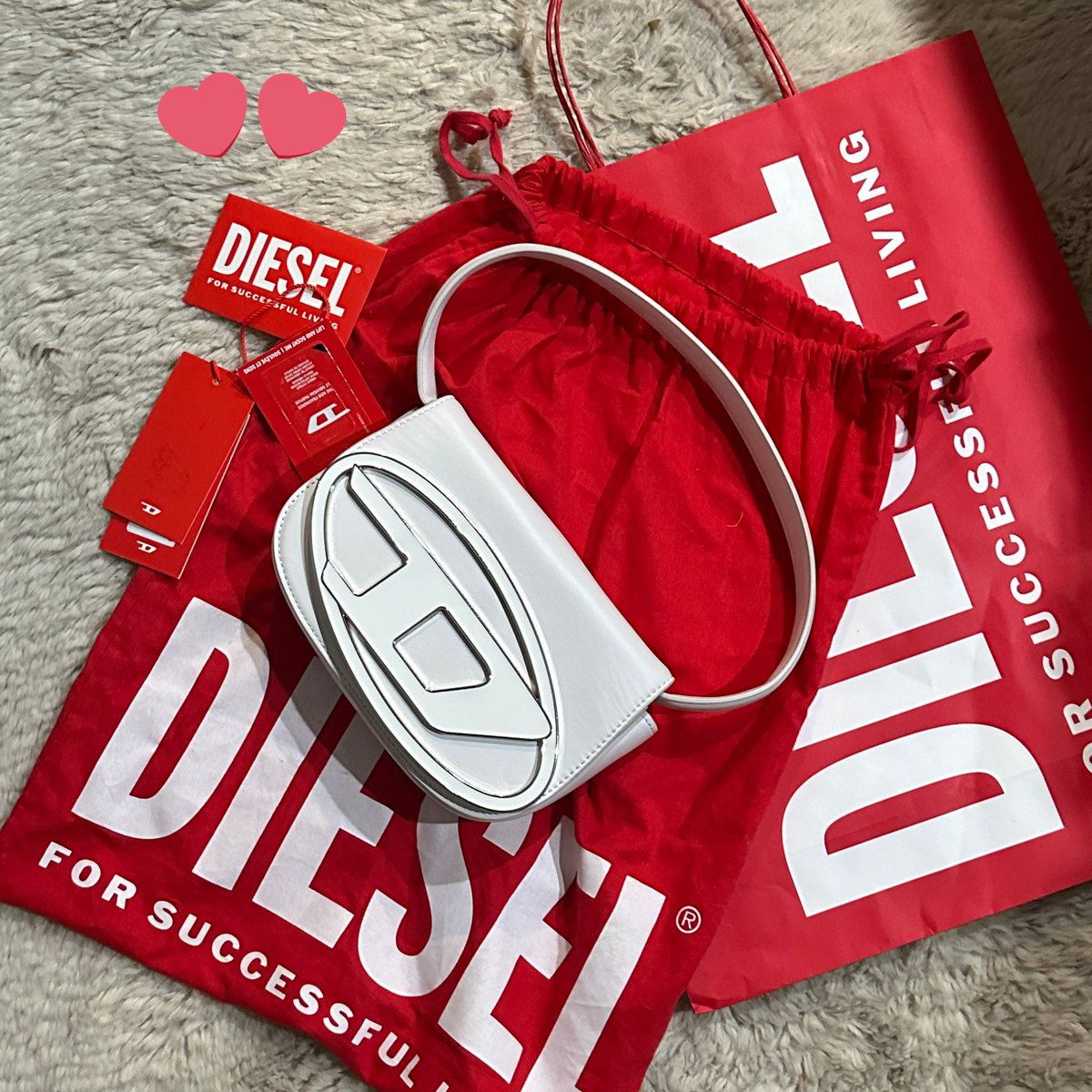 iiamammie's tweet photo. #ส่งต่อ Diesel 1Dr Logo Plaque Shoulder Bag ราคา 12200 พร้อมโอนลดได้ ส่งฟรี
นัดรับกทมได้ค่า อุปกรณ์ครบ พรีมาจากช็อปเยอรมัน ขอดูรูปเพิ่มเติมได้นะคะ
#Dieselth #Dieselthailand #พรีออร์เดอร์เกาหลี #พรีออเดอร์ญี่ปุ่น #ส่งต่อกระเป๋า #ส่งต่อแบรนด์เนม #รับหิ้วญี่ปุ่น https://t.co/H2kMLHk2wE