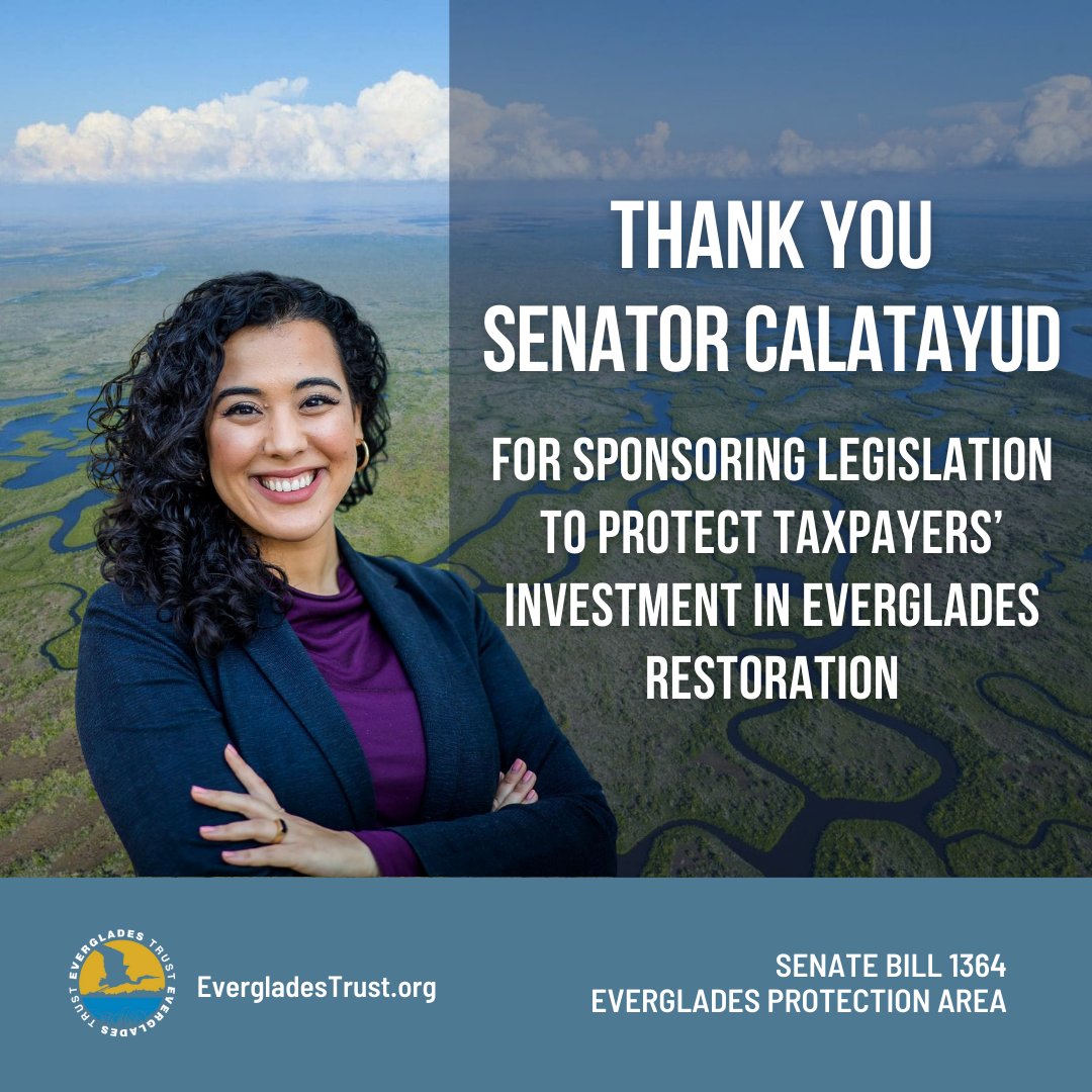 SB 1364 today passed out of the Senate Committee on Community Affairs. Thank you to the bill sponsor & Committee Chair Senator @AlexisMCalatayu for championing this good bill to protect #Florida taxpayers’ investment in #EvergladesRestoration & to the committee for advancing it.
