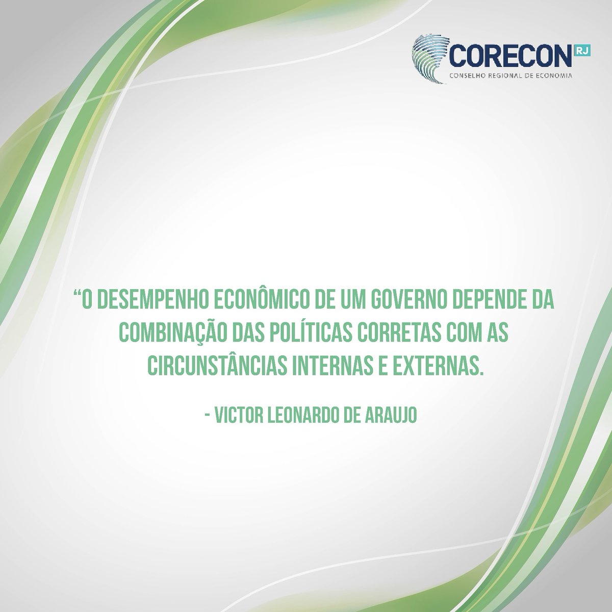 CORECON_RJ's tweet photo. O efeito de políticas corretamente formuladas e executadas pode ser potencializado se as circunstâncias internas e externas forem benignas, mas também pode ser contrabalançado se os cenários doméstico ou externo forem adversos. https://t.co/c4rSus63sQ