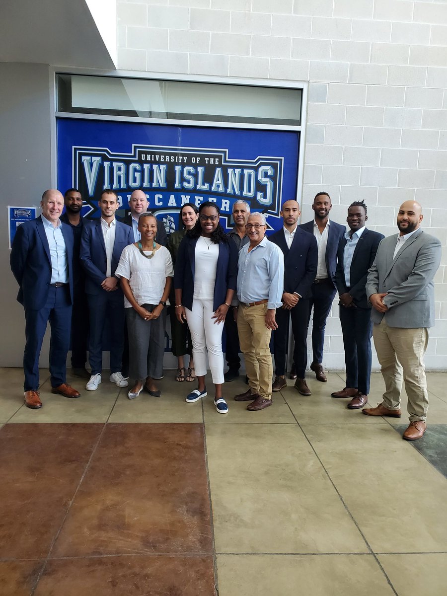 Looking forward to greater collaboration with VI Soccer Association, CONCACAF, Caribbean Football Association and FIFA as we develop soccer/football for the islands and the University.