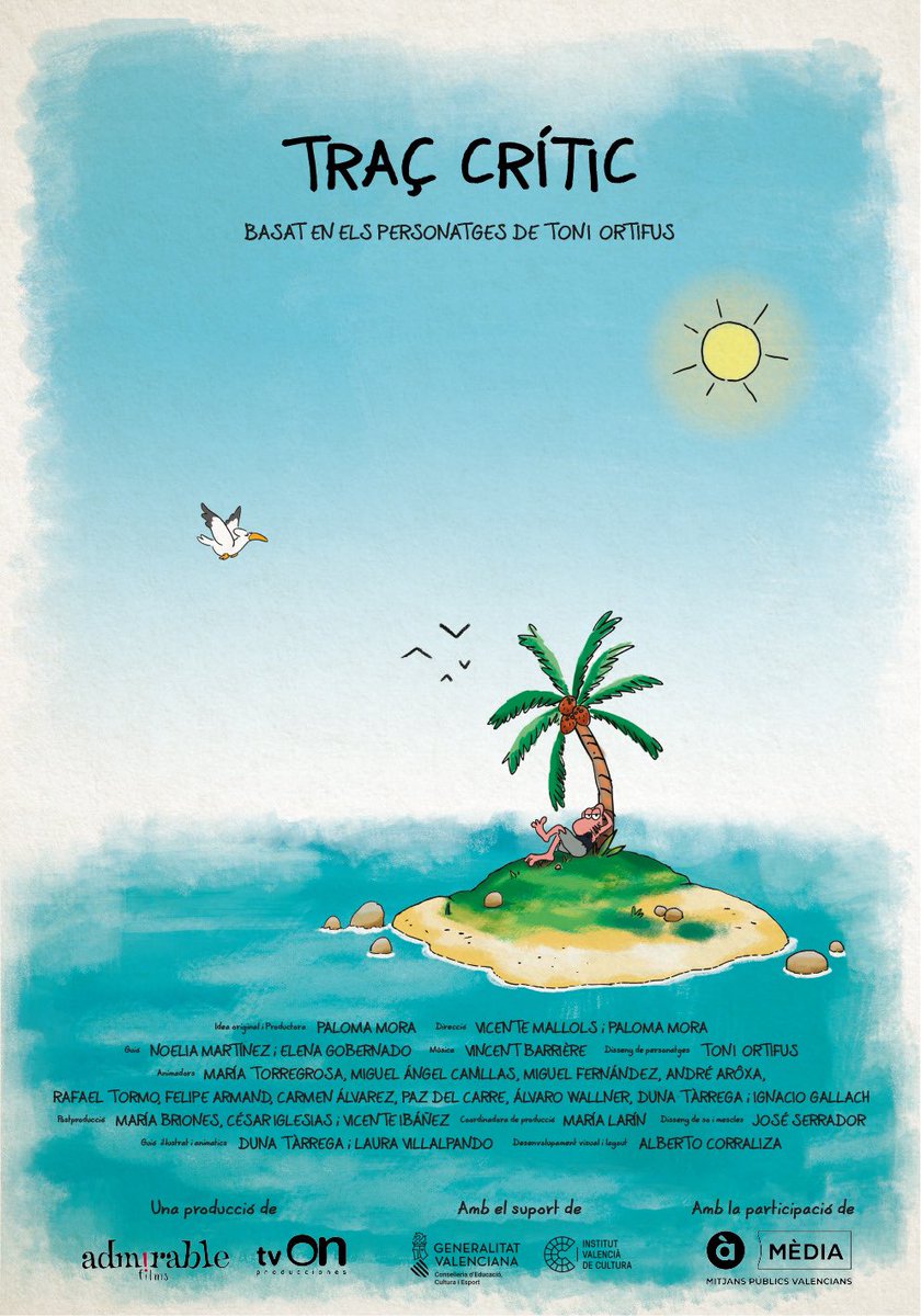 PalomaMoraTVON's tweet photo. Nuestra serie TRAZO CRÍTICO Nominada como Mejor Programa Infantil Premios Iris de la @academia_tv 
@TVONProd @Ortifus @VicenteMallols 
Hoy Gala entrega Premios🍀 #TrazoCrítico #CriticalLine #TraçCritic
Trailer: https://t.co/7TkfSkORyL https://t.co/QMhkBKgzb4