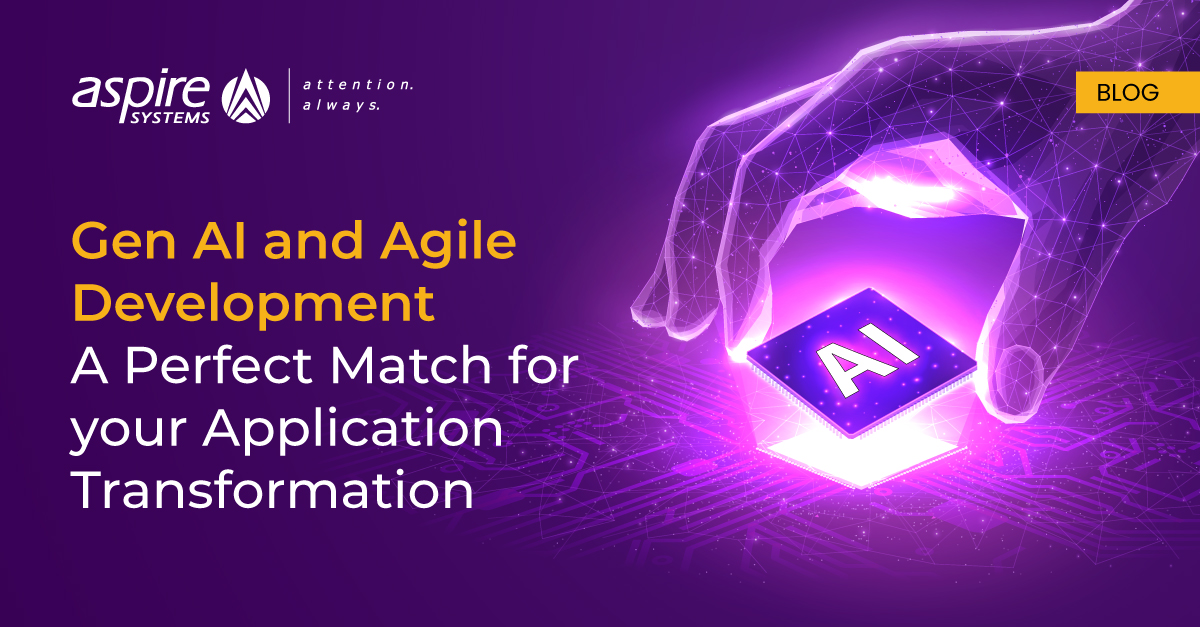 Aspire_SoftEng's tweet photo. Unleash the full potential of #GenAI  and Agile synergy for a seamless application transformation journey. 👉 Read our blog for a deep dive into this symbiotic relationship: https://t.co/fHxx6P41UW

#applicationtransformation #mach #cloudnative #softwareservices #modernization https://t.co/C122oOzWP5