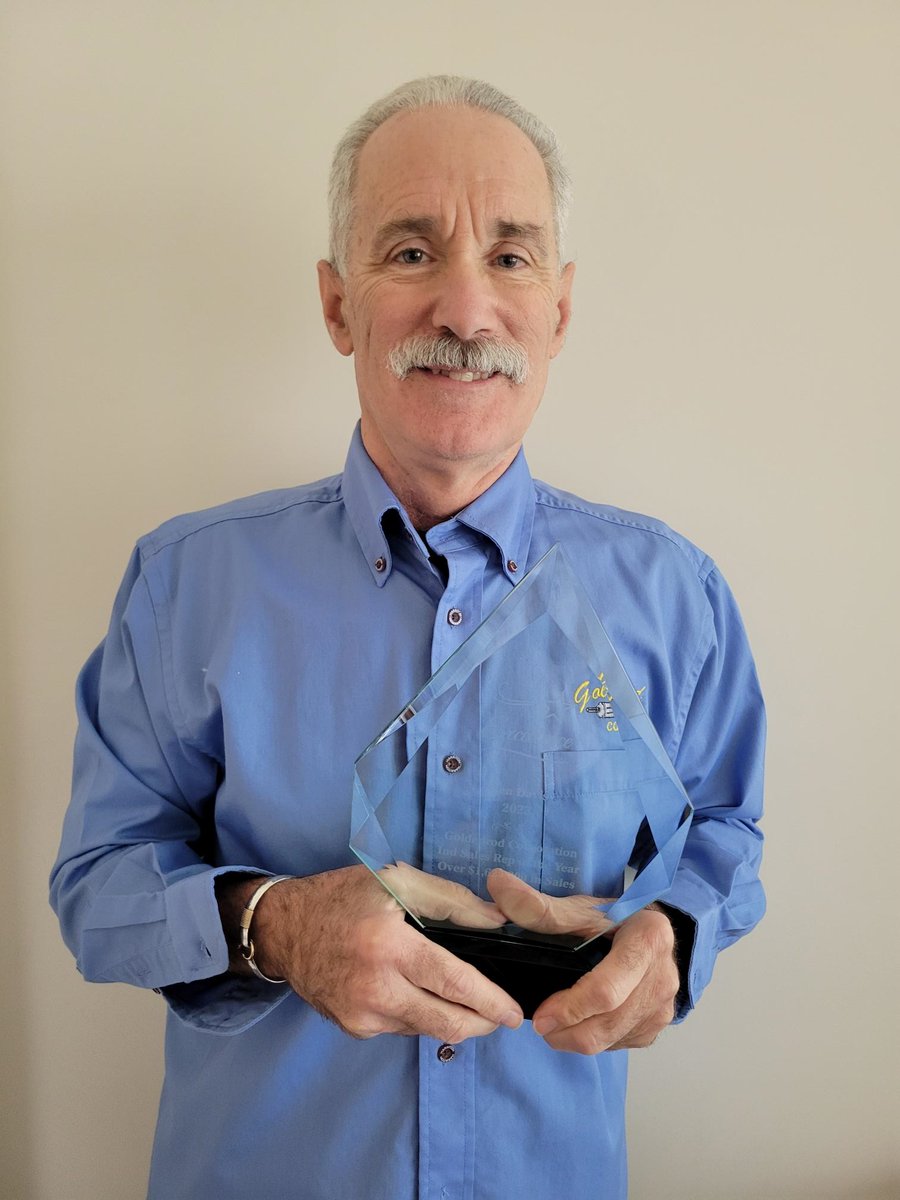 Goldenrod’s Top Salespeople for 2023 announced!
We are pleased to announce Ken Davis as “Independent Rep of the Year” and Jose Resendes “Direct Rep of the Year”. Congratulations Ken and Jose, and thank you for your excellent work! #converting #shafts #chucks