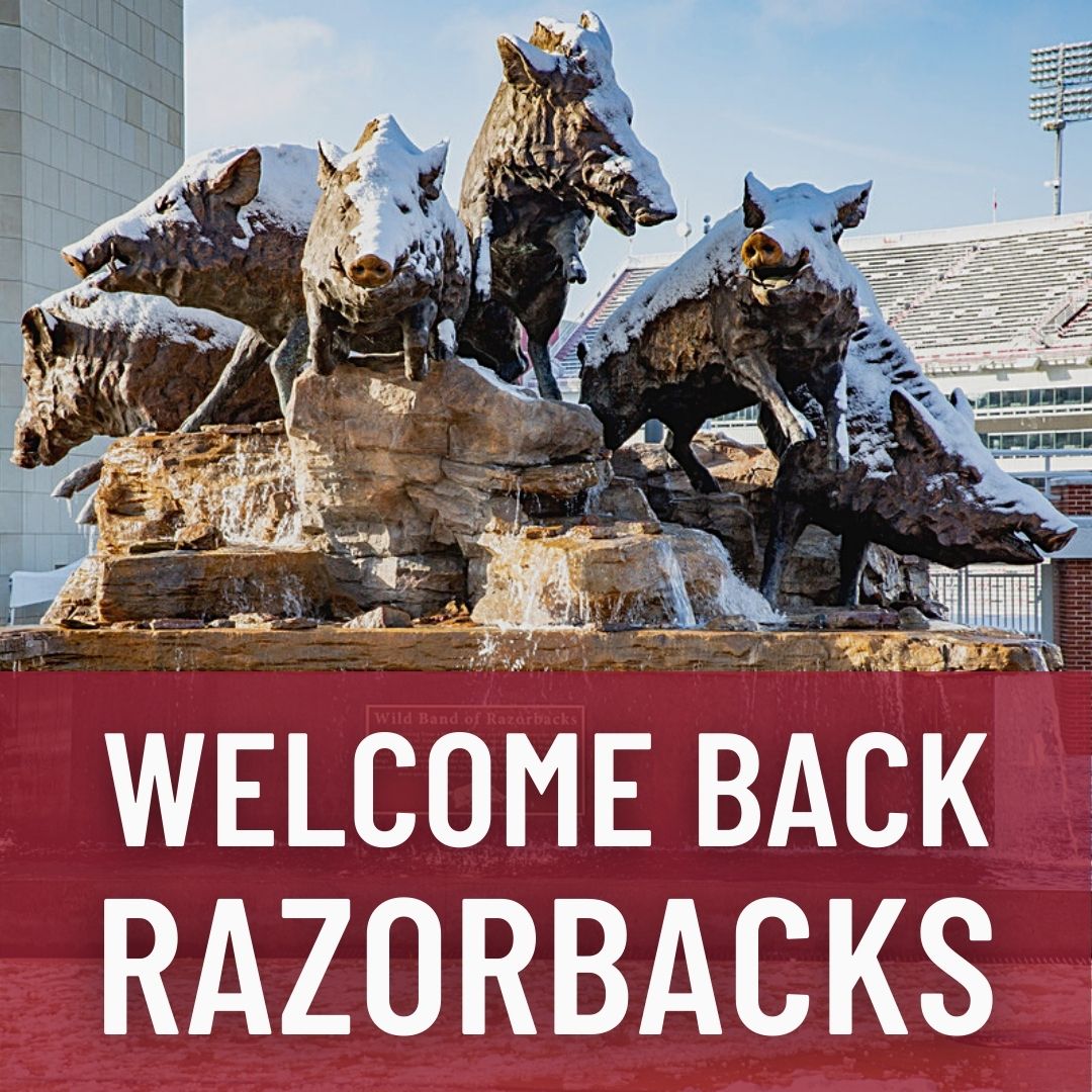Welcome Back Razorbacks! Today is the start of Spring 2024 classes. We can't wait to see what you do this semester. Comment below with where you're kicking off the semester from.📍

#uarkonline