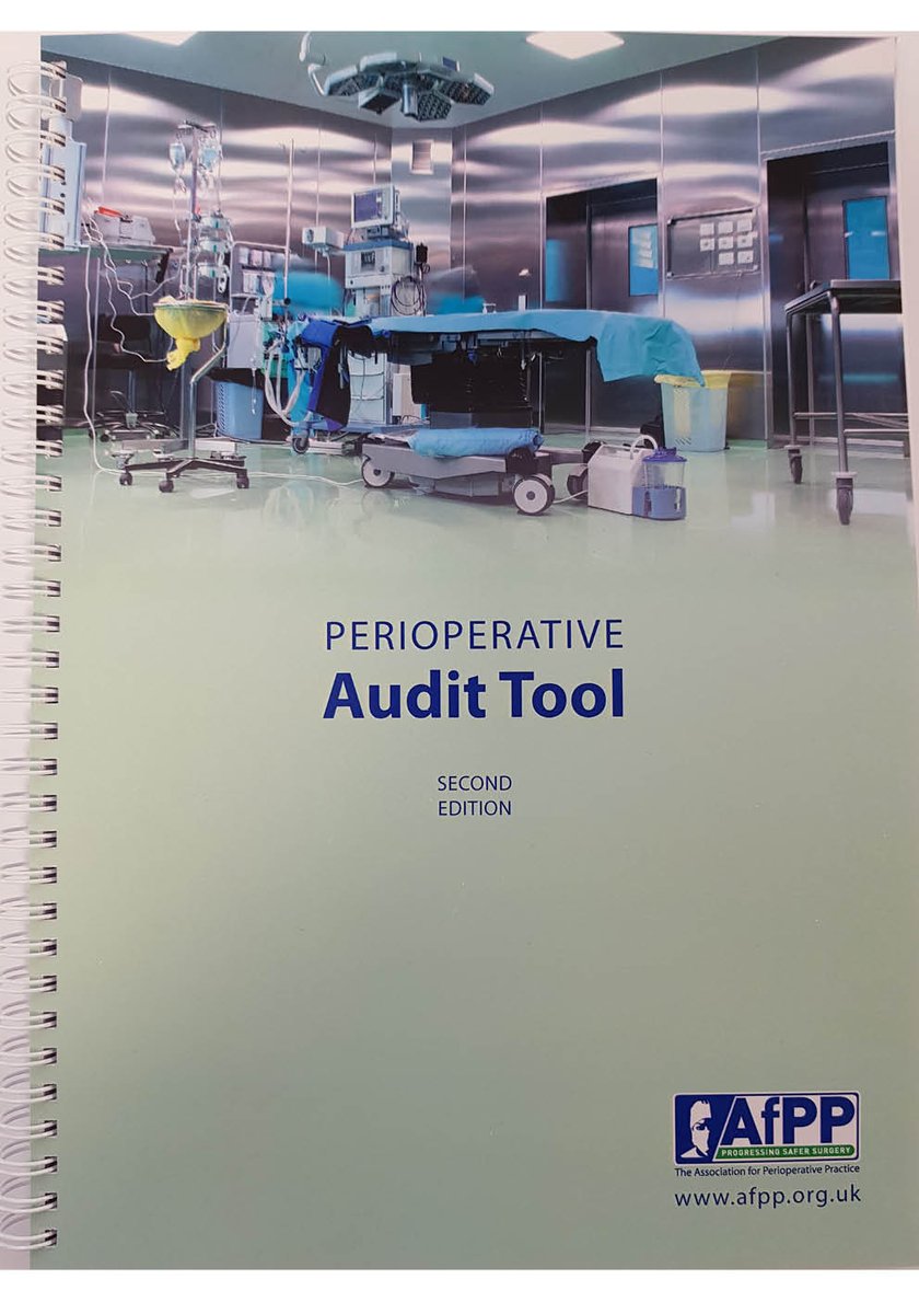 BACK IN STOCK SOON 📖 The AfPP Perioperative Audit Toolkit! Want to register your interest? Contact Liz Ashworth, liz.ashworth@afpp.org.uk to join our waitlist! #BackInStock #Toolkit #PerioperativeAudit