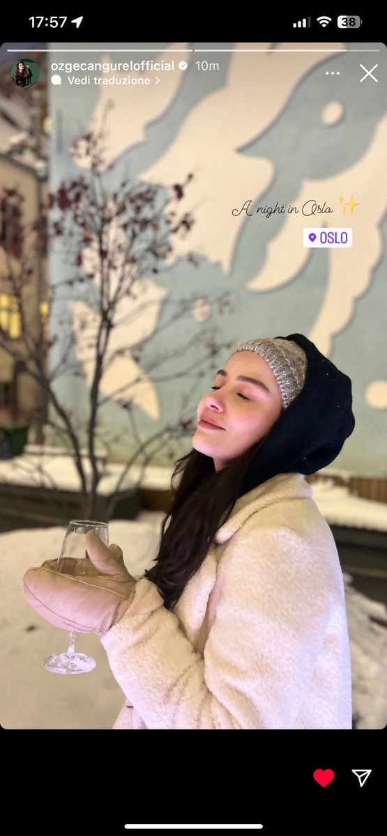 LoredanaRiccard's tweet photo. #ÖzgeGürel in Norvegia con la sua amica Andim ❤️❤️❤️ https://t.co/ZFnE90caPp