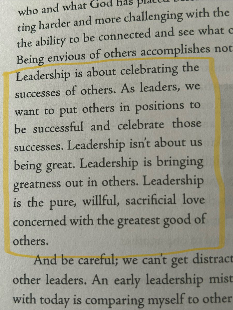 Leadership isn’t about me, but making others great. #LeadWithPeople