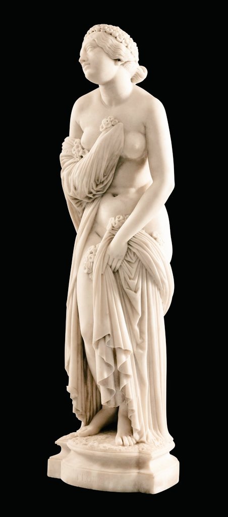 _rjardon's tweet photo. "Spring" by J. #Pradier (1790) / #marble #fineart https://t.co/mTUervrPdF