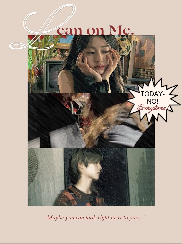 masqueradve's tweet image. Lean on Me 

A few tweets #silverissante au 
© masqueradve 

– submission for #Every2Weeks #DAY6SongsWeeks  @bxgfess