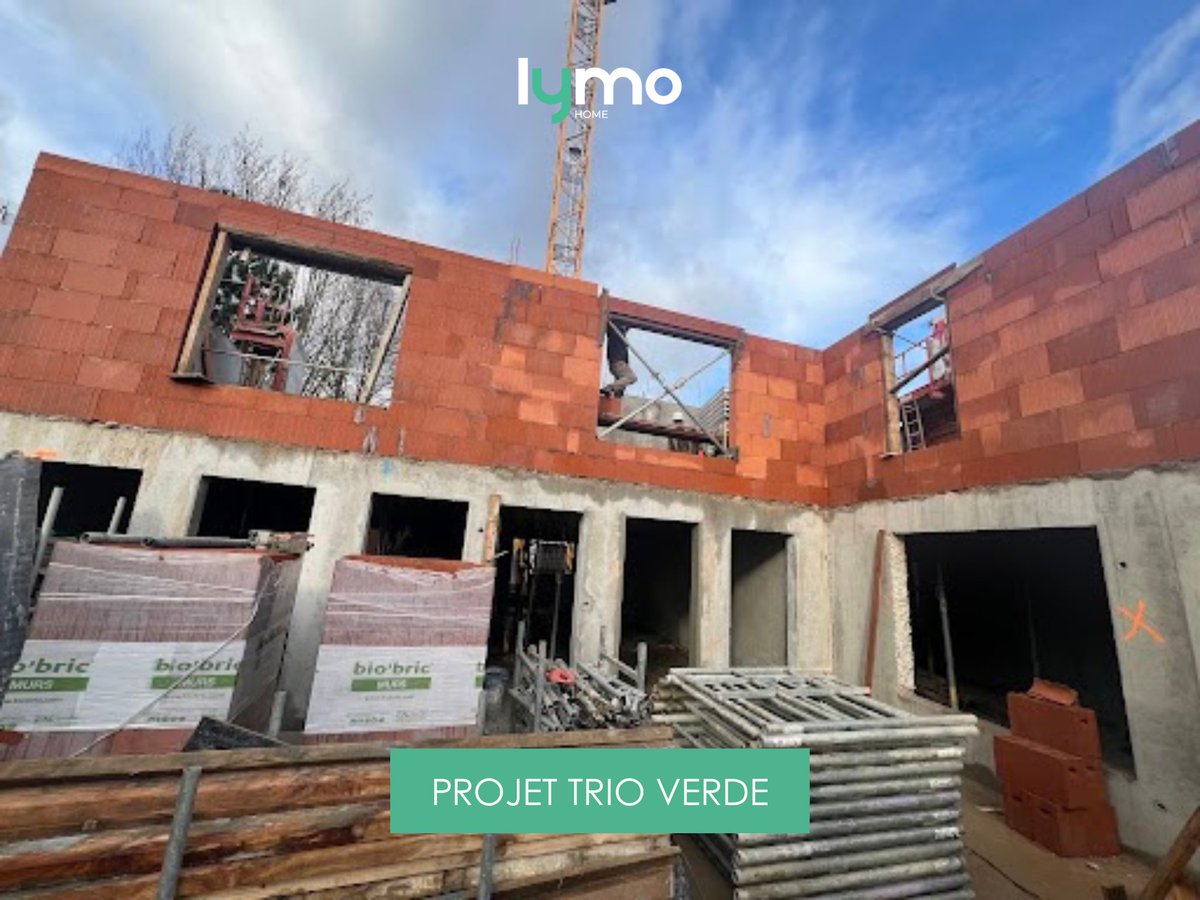 | Travaux |
Suite du chantier Trio Verde 🏗️
La construction de cette résidence de 21 logements, à Chennevières-sur-Marne, commence à se concrétiser 🏡

Il reste encore quatre T2 disponibles !
📧 commercial@lymo.eu
📞 05 82 95 62 53

#residence #immobilier #logement #projet