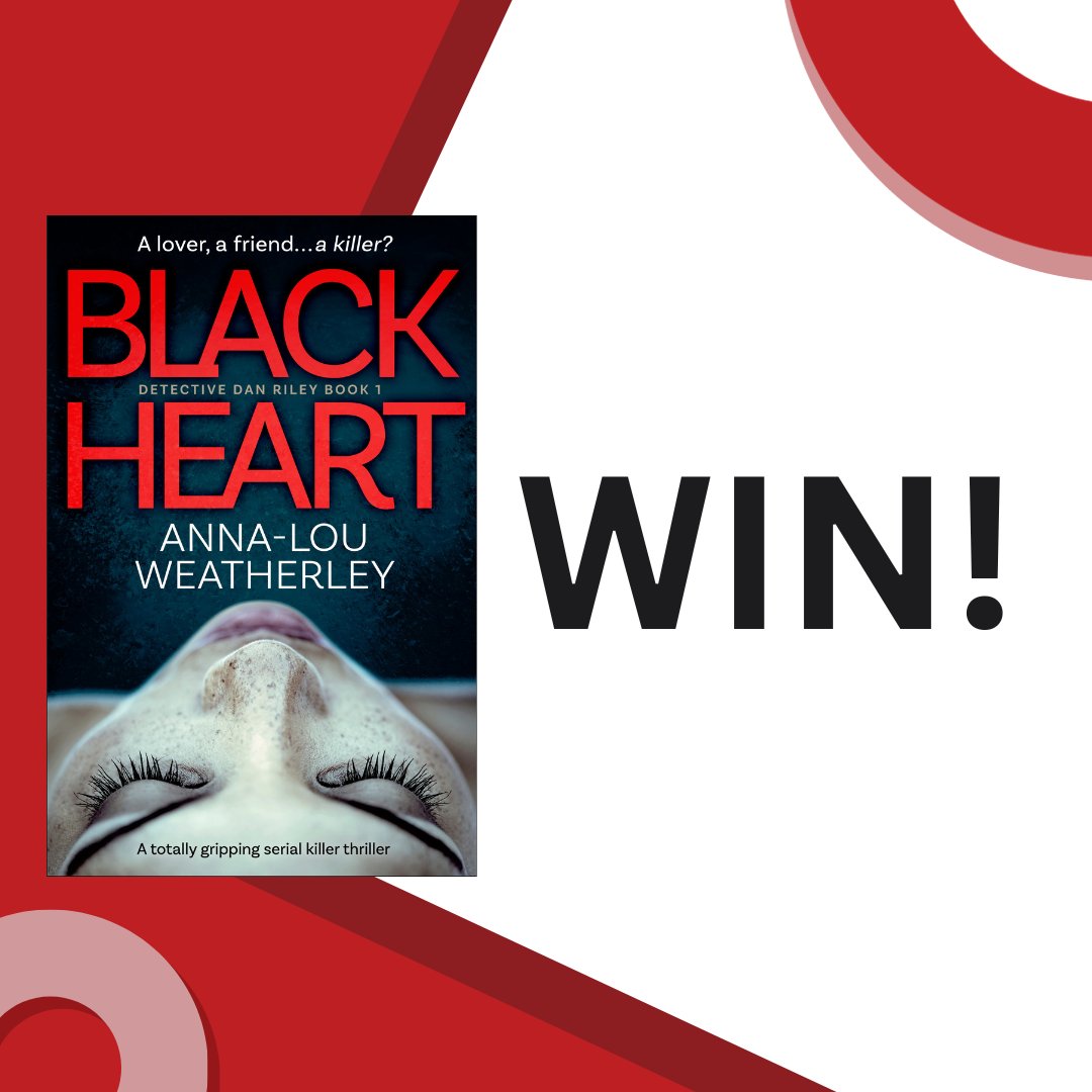Thriller fans everywhere have fallen in love with Detective Dan Riley, so we're giving five more the chance to get totally HOOKED on the series! 

Sign up to <a href="/annaloulondon/">anna-lou weatherley</a>'s mailing list to win a copy of the first book, Black Heart! 

m.cmpgn.page/7R0z2x