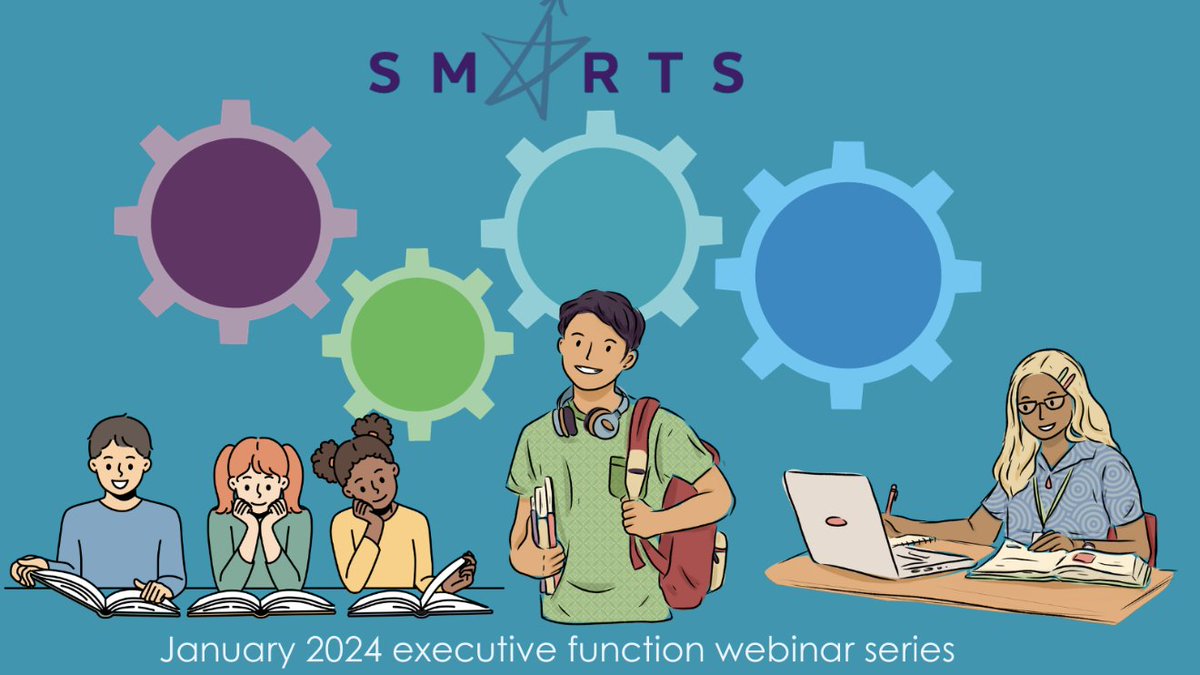 Join us for The Power of Executive Function Webinar Series: A 3-part webinar series where you’ll discover the transformative power of the SMARTS EF curriculum and how it can empower your students to achieve academic success.  smarts-ef.org/upcoming-execu…