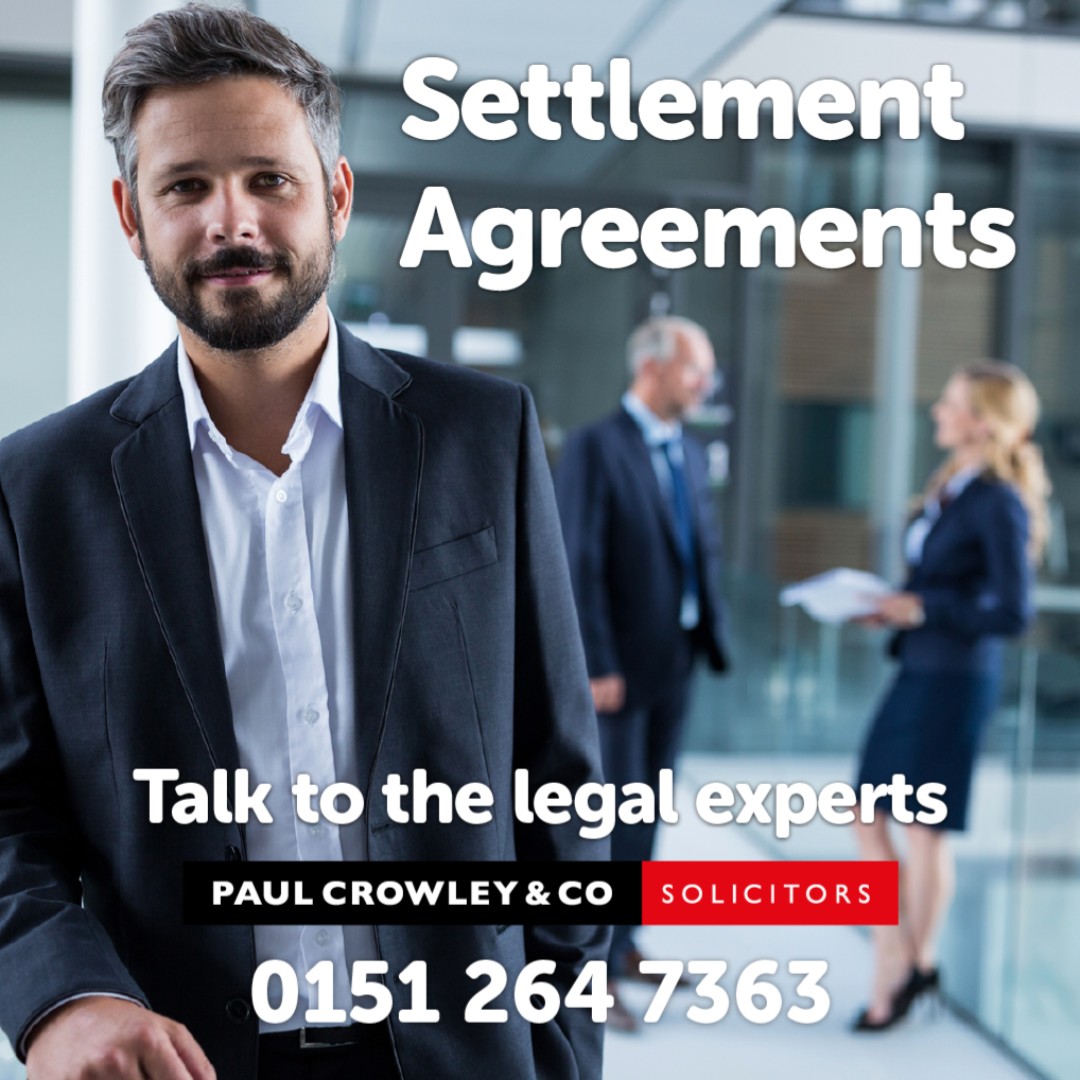 Call our team on ☎️ 0151 264 7363 
#paulcrowleysolicitors #paulcrowleyandco #paulcrowleyandcosolicitors #compensationclaims #settlementagreements #nowinnofee  #settlementagreementlawyers #settlementagreement #settlementagreementsolicitors #settlementagreementliverpool