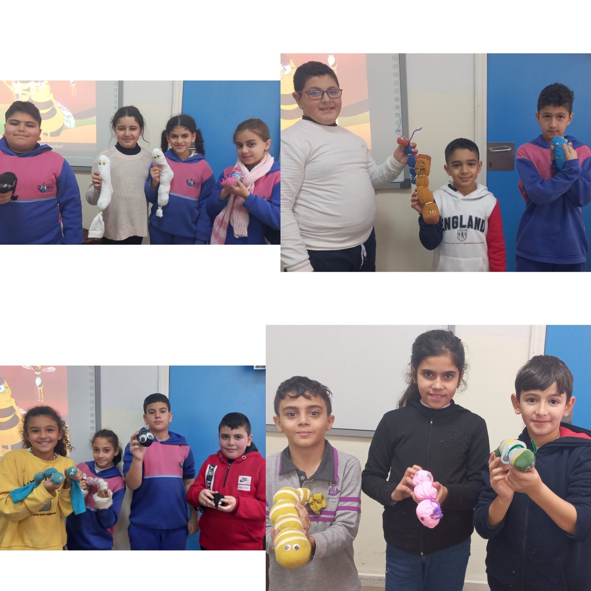 SamahGhorabi's tweet photo. "Let your imagination  run wild, be creative. "
Grade 4 learners  modeled  worms in a creative way.
@makdawhaschool @soha_nj @raefa_jomaa https://t.co/H675R68EFU
