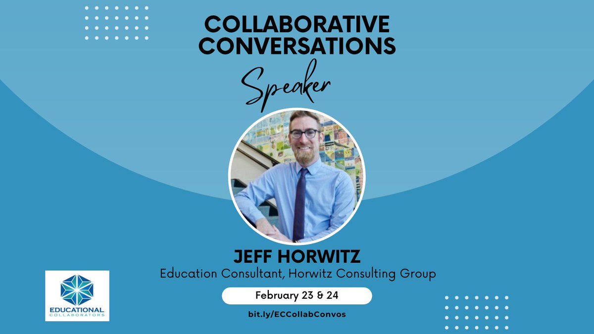 Calling all education leaders! Mark your calendars for Feb 23-24 and be part of the conversation shaping the future of our schools. #EdLeaders2023 Learn more: smore.com/tnrh4 #CollabConvos