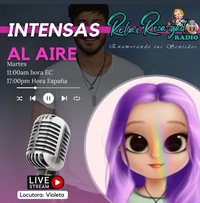 Begoa1202's tweet image. Mil gracias,  Violeta.  Haces un trabajo espectacular!! #RelaxRecargado #IntensasAlAire #Cepeda2024