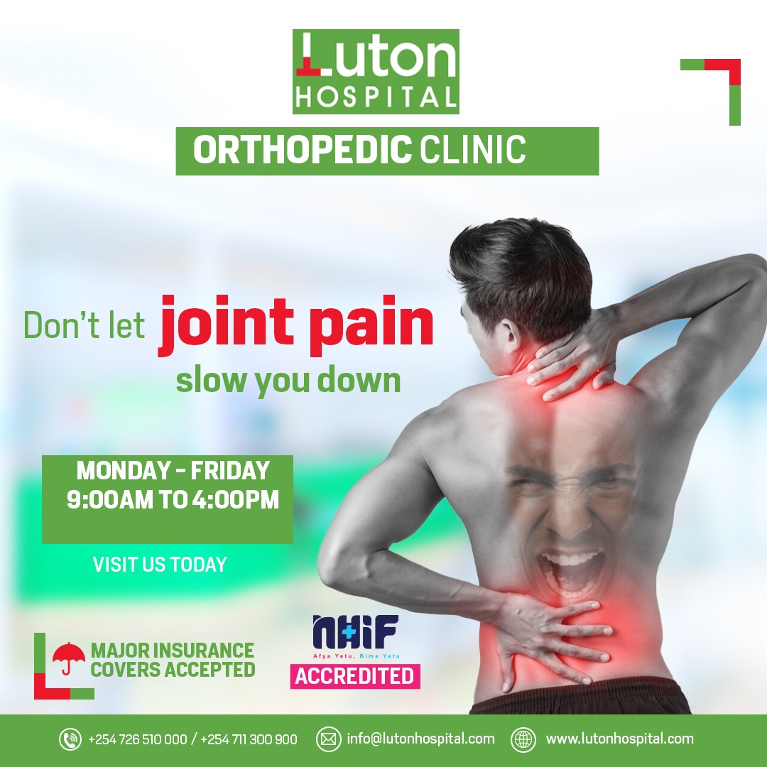 LutonHospital01's tweet photo. Don't let joint pain slow you down.
Visit us today. https://t.co/5iopSo1N5K