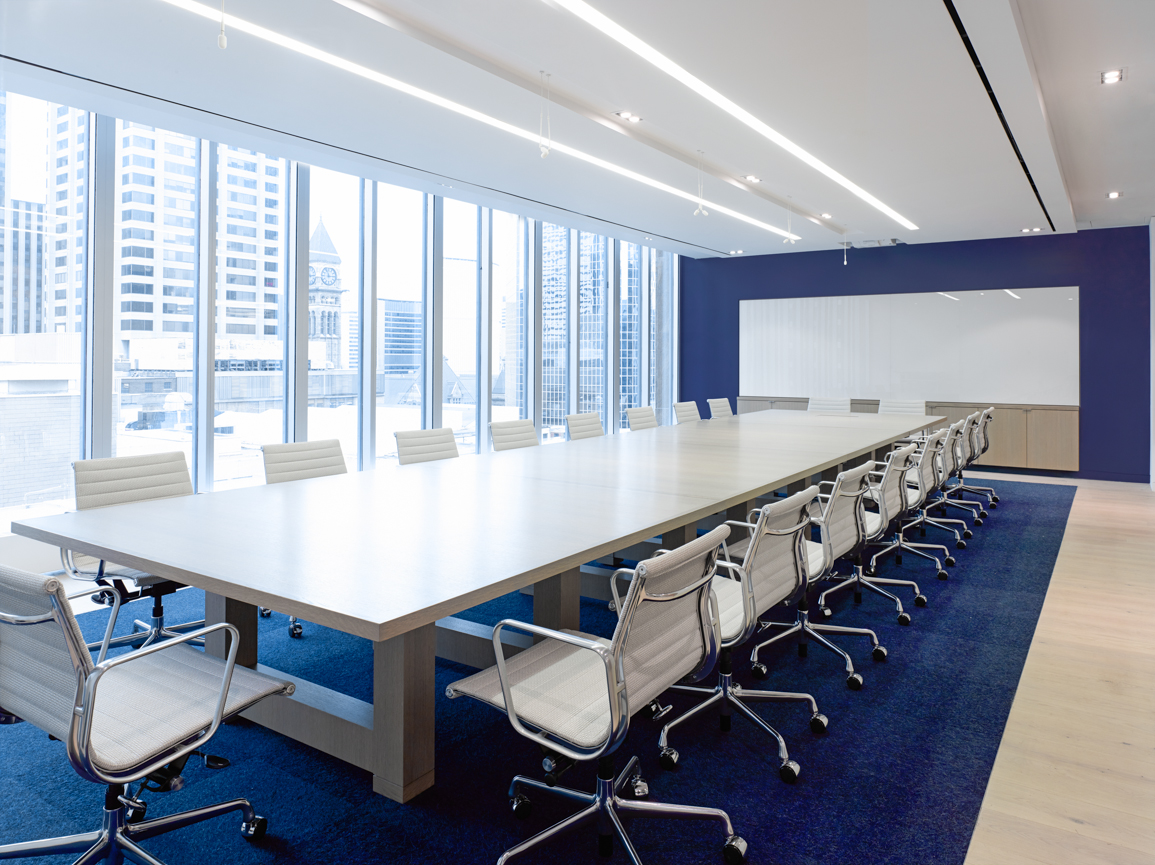 Click through the album to explore @AvisoWealth's Toronto HQ! Pentacon was engaged as #ConstructionManager for the expansion of our wealth management client's existing footprint at one of @gwlra's #FinancialCore towers. ⬇️
