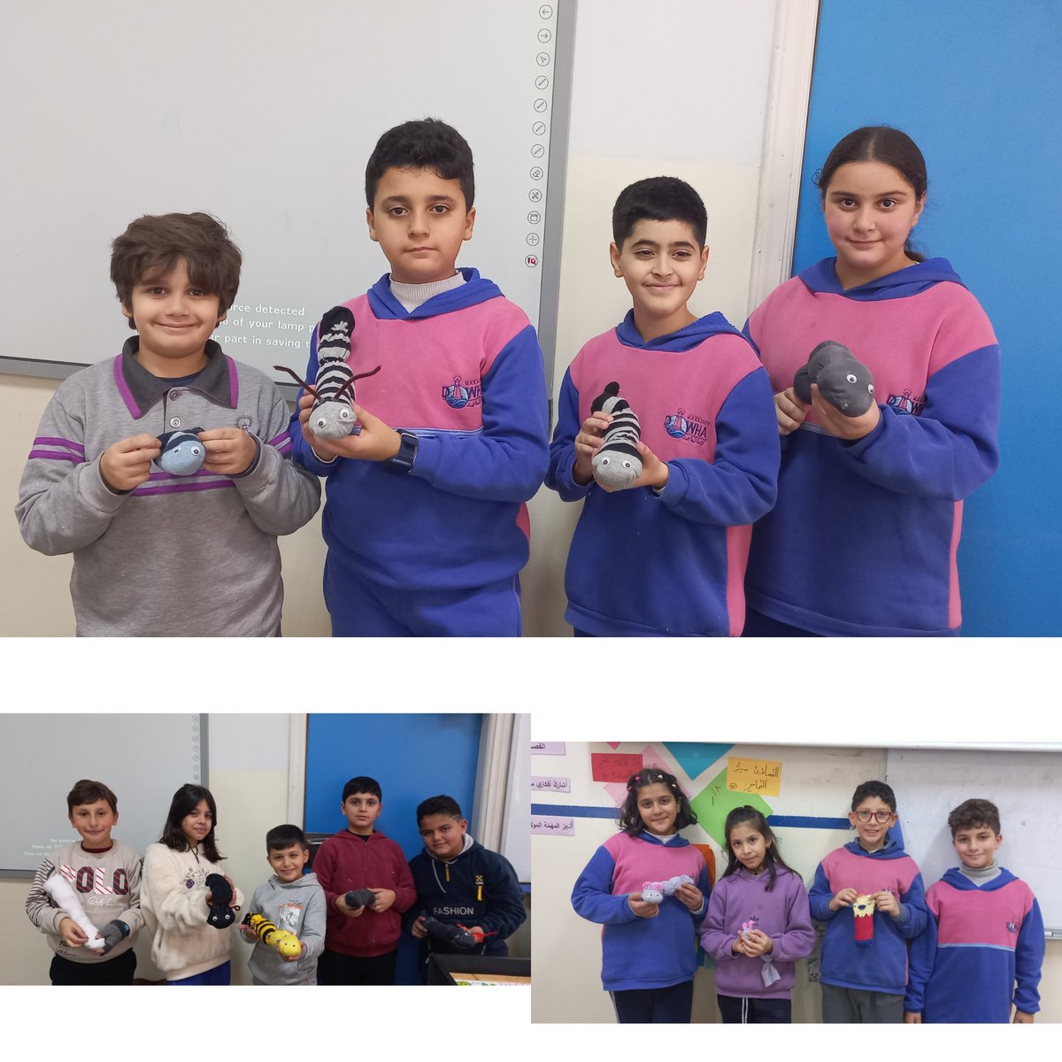 SamahGhorabi's tweet photo. "Let your imagination  run wild, be creative. "
Grade 4 learners  modeled  worms in a creative way.
@makdawhaschool @soha_nj @raefa_jomaa https://t.co/H675R68EFU