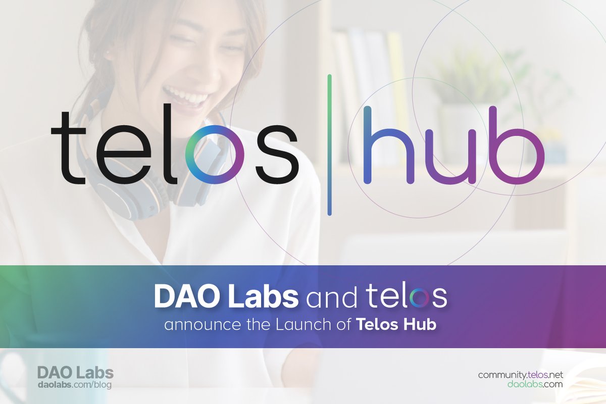 HelloTelos's tweet photo. Introducing Telos Hub - Soft Launch 🎉

In partnership with @TheDAOLabs, we're excited to announce the soft launch of Telos Hub - a new community hub & social mining platform for the #Telos Community!

Visit: https://t.co/Kx3woCUT7P
Learn More: https://t.co/PviuMf5fFV
