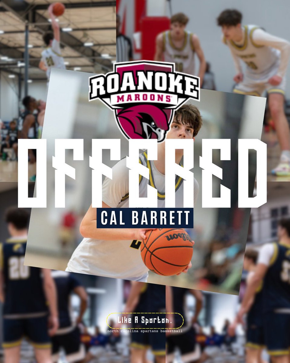NCSpartans's tweet image. Congrats to 6’9 Cal Barrett on his recent offer from Roanoke College!

@CalBarrett2 | #LikeASpartan