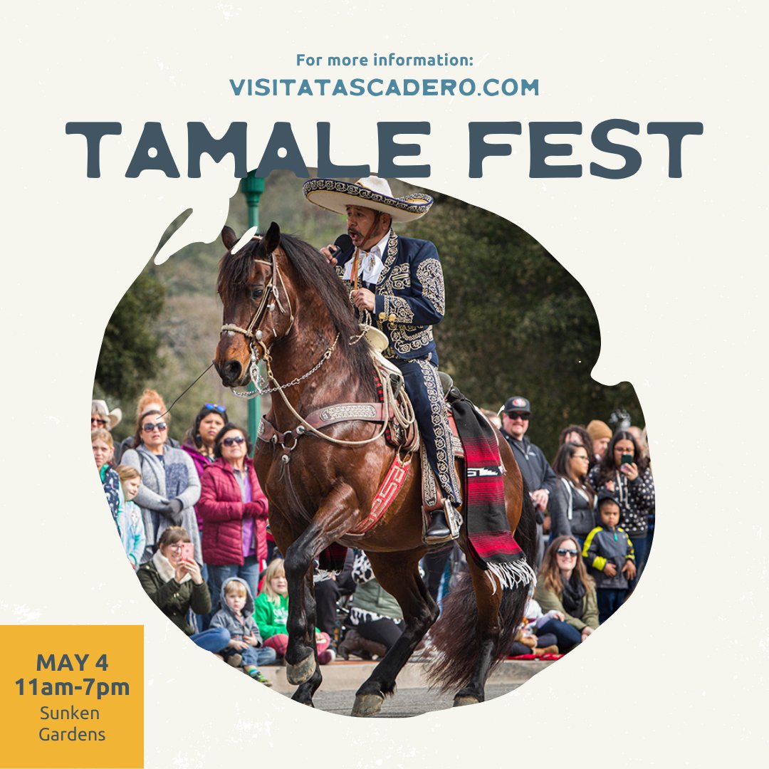 Heads up for anyone wondering about the Tamale Festival! ✋👀  The 8th Annual Tamale Festival is planned for May 4 from 11 a.m. to 7 p.m. at the Sunken Gardens. Book your stay now! bit.ly/3RhH2om.