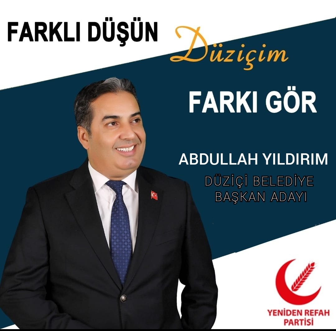 YENİDEN REFAH OSMANİYE İL BŞK. (@refahosm) on Twitter photo 