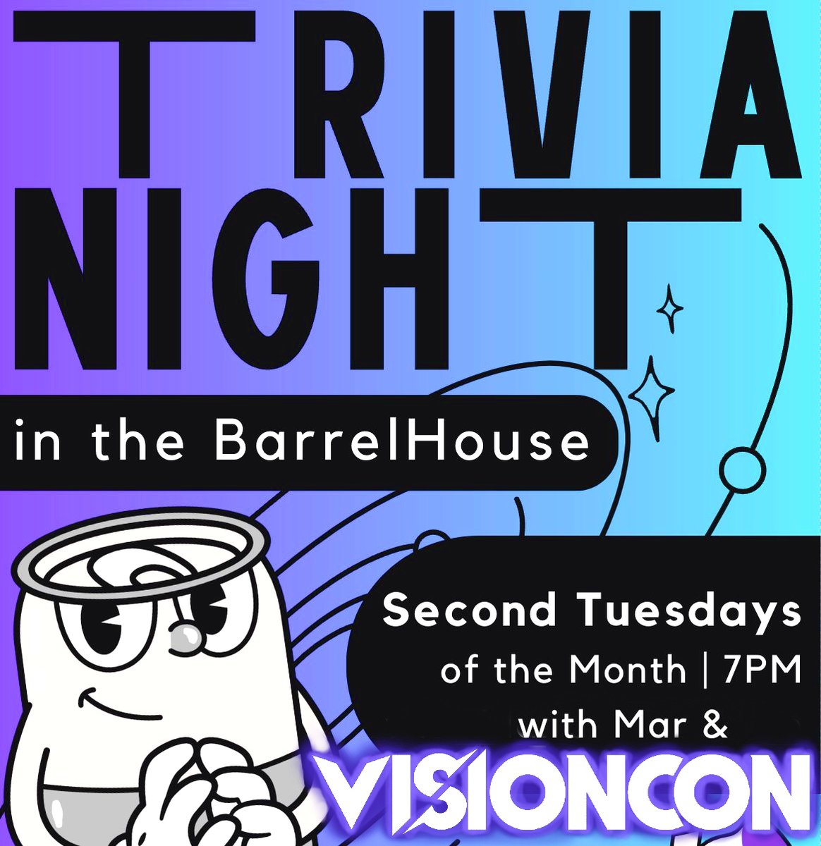 TONIGHT (Tuesday January 16th) is TRIVIA NIGHT @ Mother's Brewing Company!
Get your trivia caps on and bring your friends! Join us in The Barrel House at Mother's Brewing Company with host Mar for a night of trivia.
