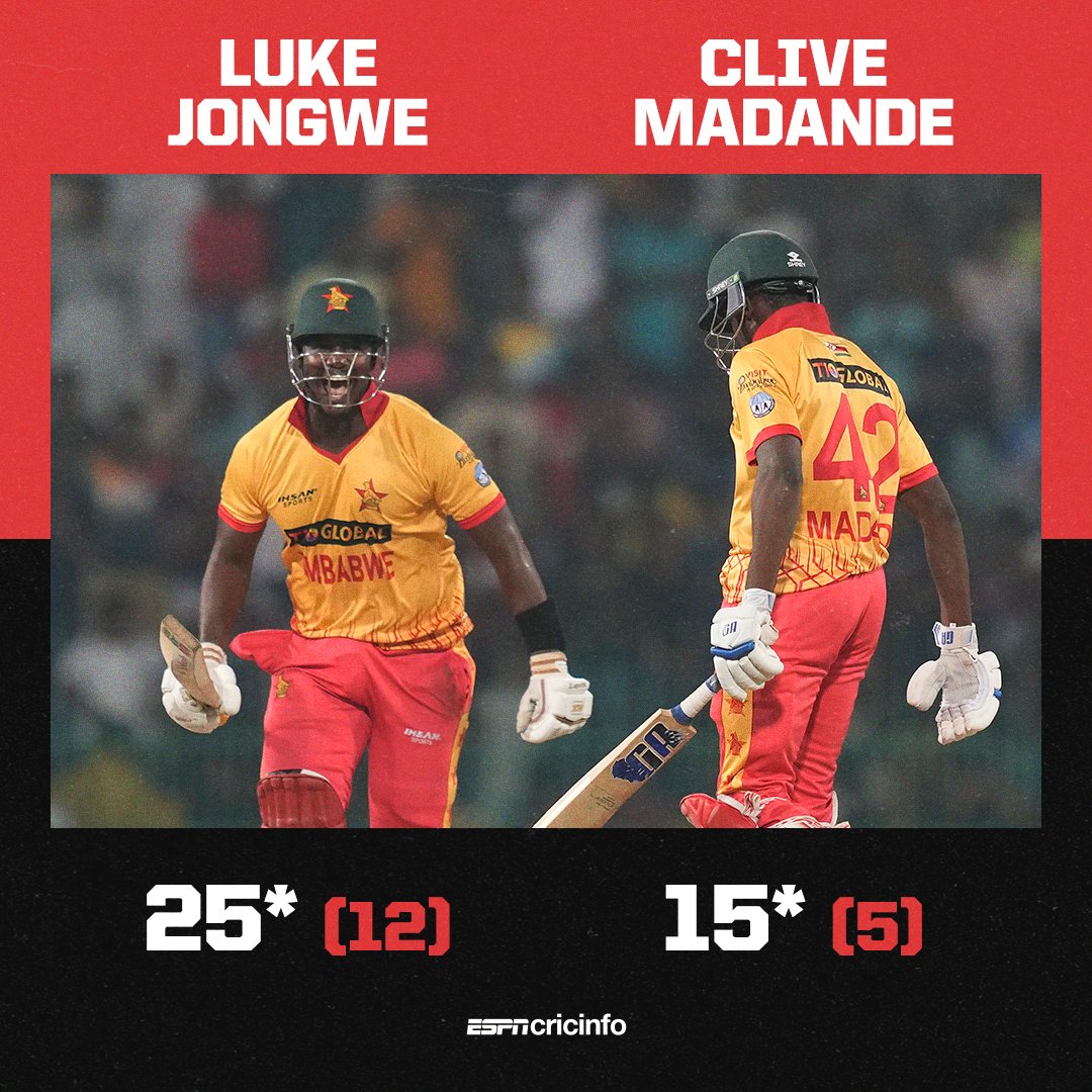 WHAT A FINISH IN COLOMBO! 

es.pn/SLvZIM24-T202 | #SLvZIM