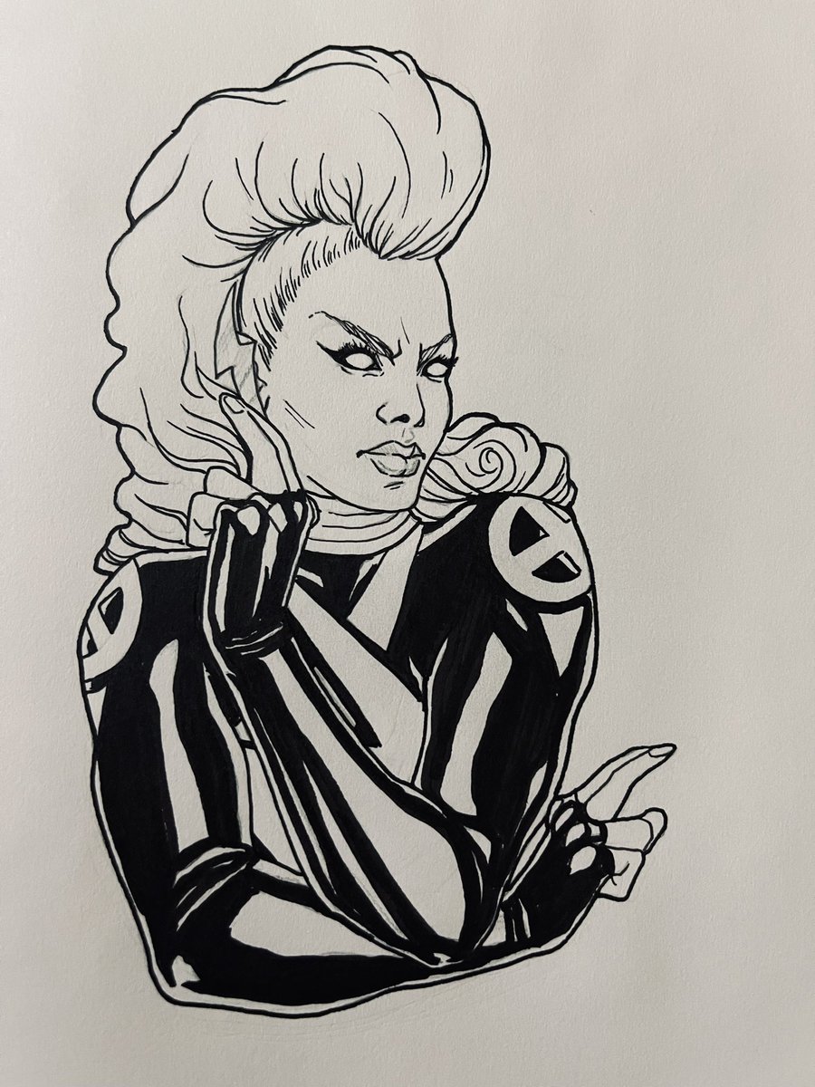 MikeBrower81's tweet photo. Working on Storm, for a projecting I’m doing.
#XMen #MarvelsStorm #Storm #Marvel #MarvelComics #OroroMunroe #XMenRed #HouseOfX #PowersOfX #FallOfTheHouseOfX #RiseOfThePowersOfX #UncannyXMen https://t.co/ck3vGOzi1G