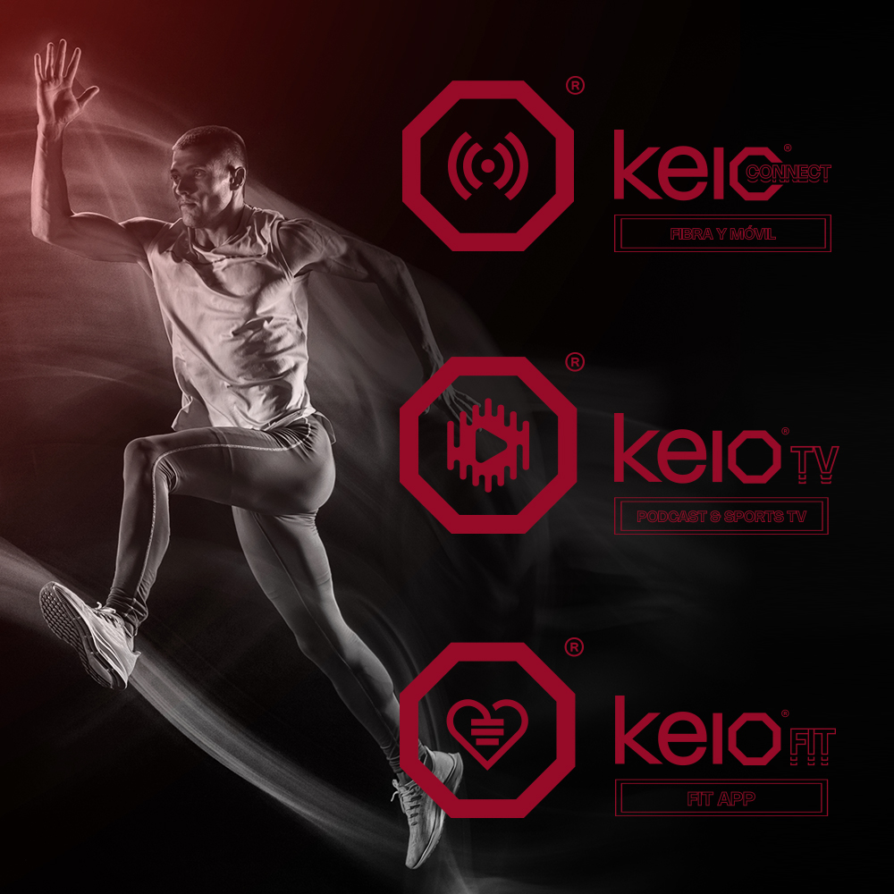 ¡Te presentamos la imagen de nuestros SERVICIOS! Keio Connect, Keio TV y Keio Fit. ¡En los próximos días te contamos los detalles! 🔗 Más información en keio.es @keio_mobile / @Topuriailia. #Keio · #KeioMobile · #KeioFit · #KeioConnect · #KeioTV · #Lanzamiento