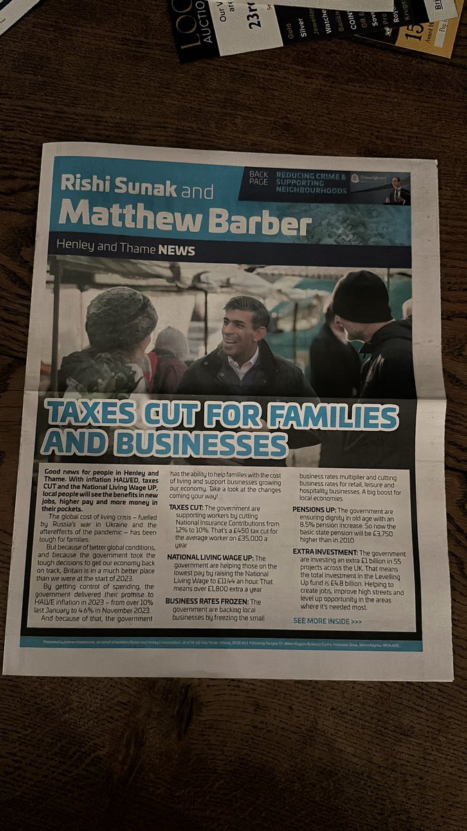 ali_kitchener's tweet photo. This deeply disturbing piece of garbage came through our letterbox today! Some people believe this utter crap! How are they allowed to print this stuff? #ToryLies #factcheckplease #VoteThemOut https://t.co/hWmGquI6kh