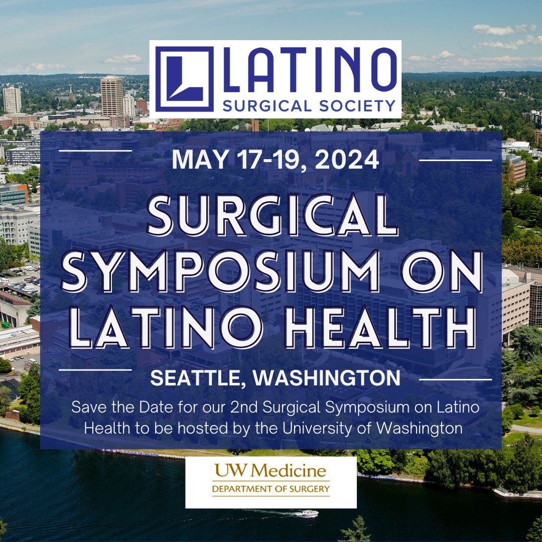 LatinoSurgery's tweet photo. 📆 Mark your calendars! The deadline to submit your abstract has been extended to Monday, February 5 at 11:59 EST!
The LSS Symposium on Latino Health is happening in Seattle from May 17-19, 2024. 🩺 ##LSSSymposium2024
#latinohealth
Submission Link
https://t.co/eBaGqvGKrg https://t.co/Kp3CEe9kLf