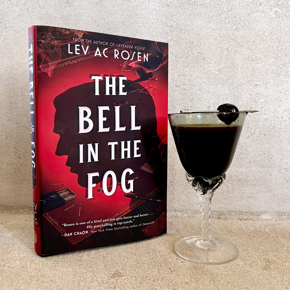 NEW VIDEO ALERT! Today on Bar Cart Bookshelf we're talking about THE BELL IN THE FOG by Lev AC Rosen. The 2nd Andy Mills mystery, this book trades murder for blackmail in the misty streets of mid-century San Francisco. Sharp noir vibes and charming characters inspired The Ruby.