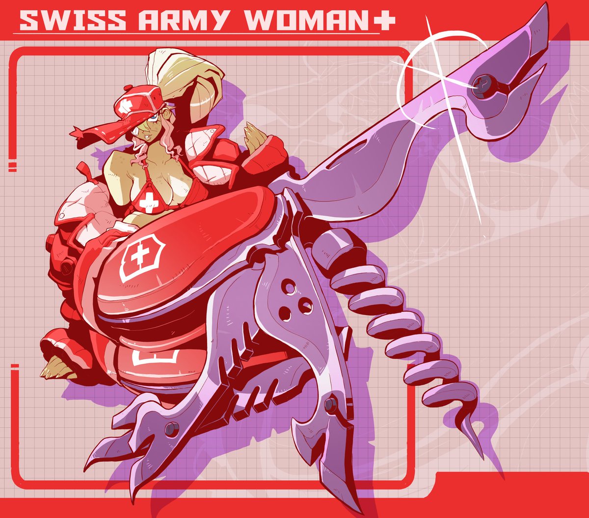 Swiss Army Woman