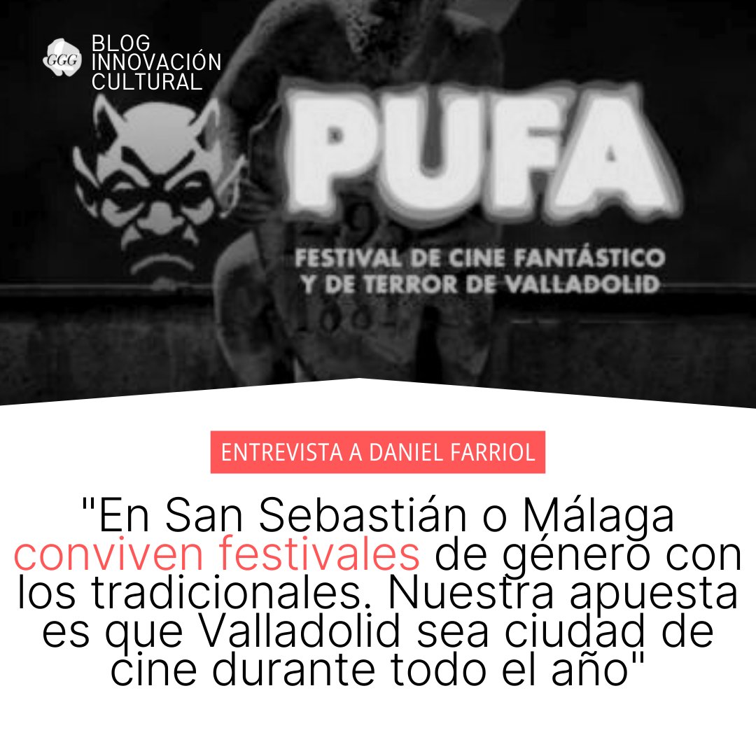 fundacionggg's tweet photo. Valladolid estrenará #festival de #cine fantástico y de terror este verano. Se llama @PucelaFantastic y en #CastillayLeonImporta hablamos con su codirector @danielfarriol para conocer más detalles.

📃Entrevista completa: https://t.co/1tGAffZwZA
#Valladolid @noescinetodo https://t.co/xXWZC1vs2n